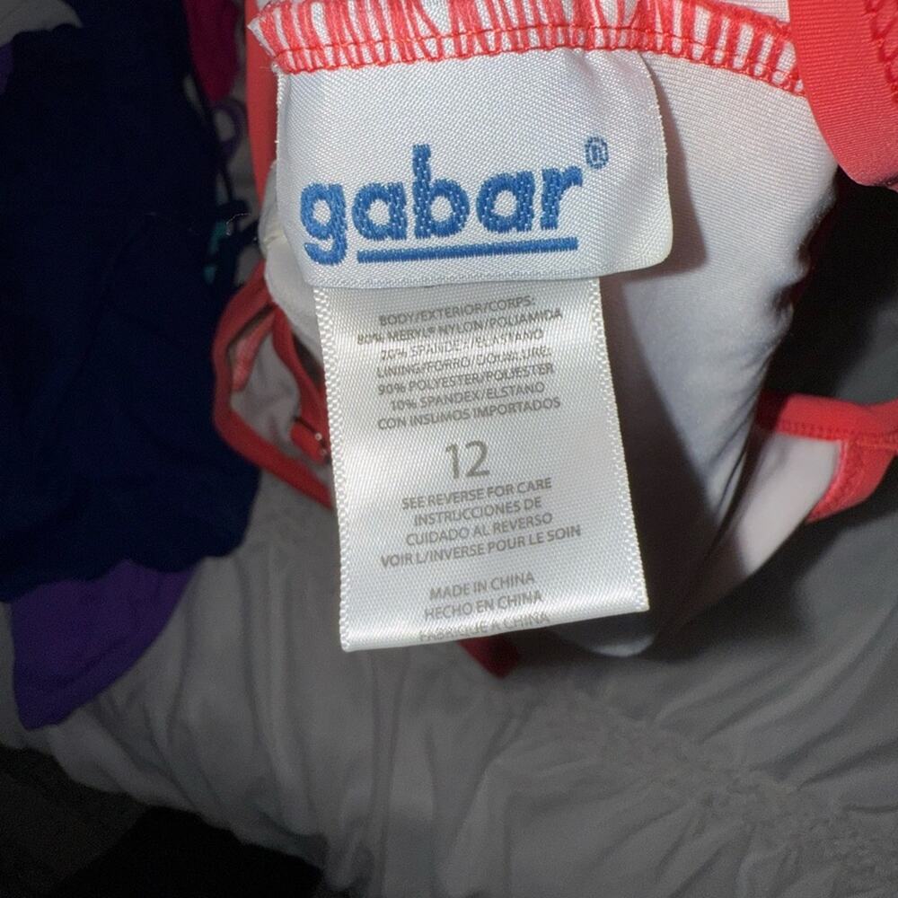 Garber lace cutout One Piece Swimsuit - Picture 3 of 3